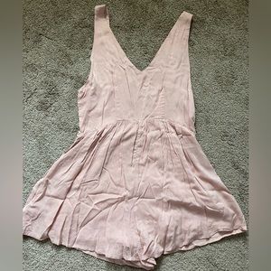 Flirty Blush Romper